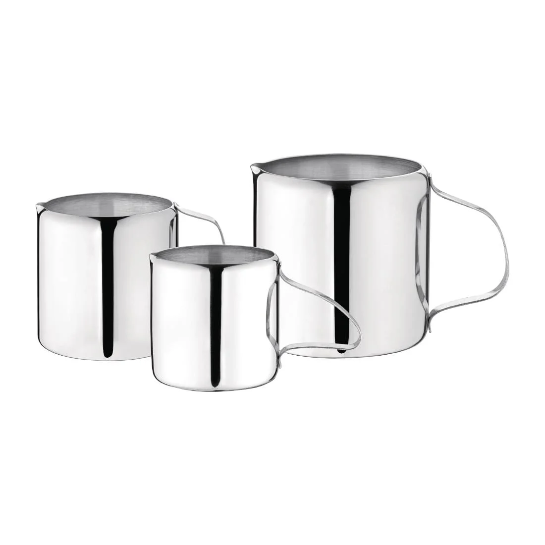 Olympia Concorde Milk Jug Stainless Steel 5oz - Image 2