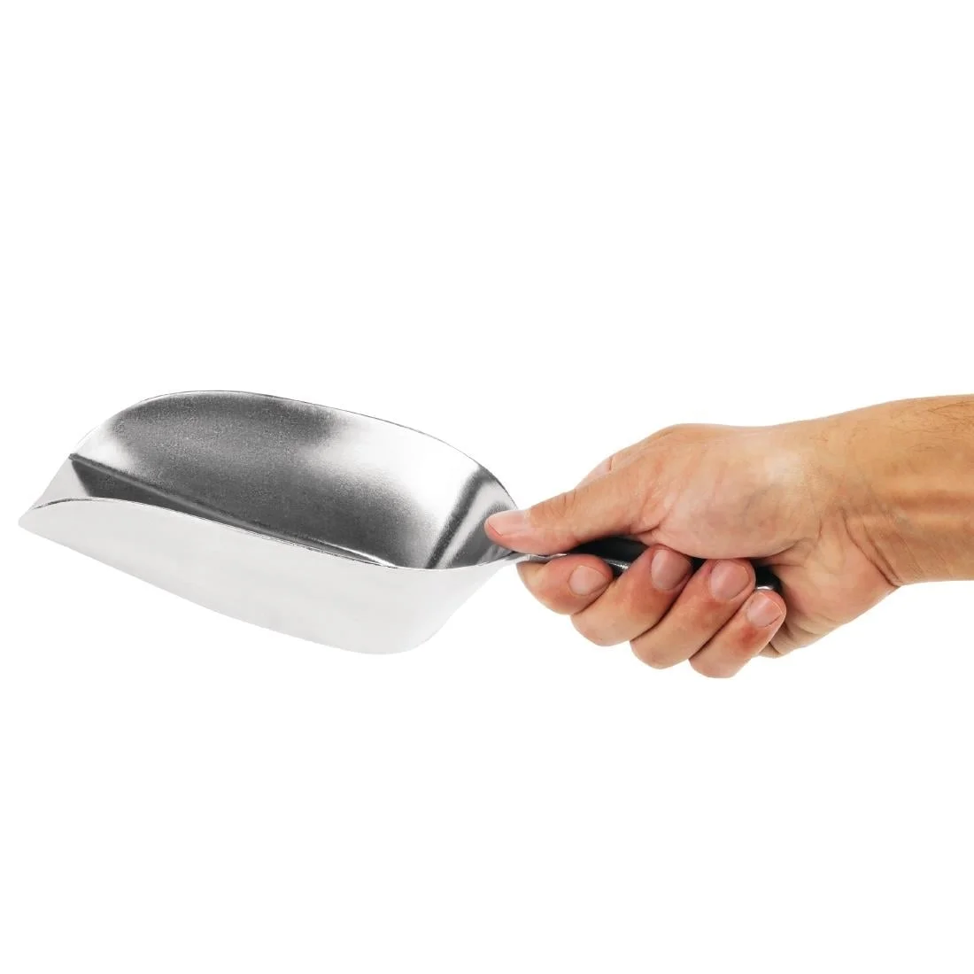 Vogue Aluminium Scoop 455ml - Image 4