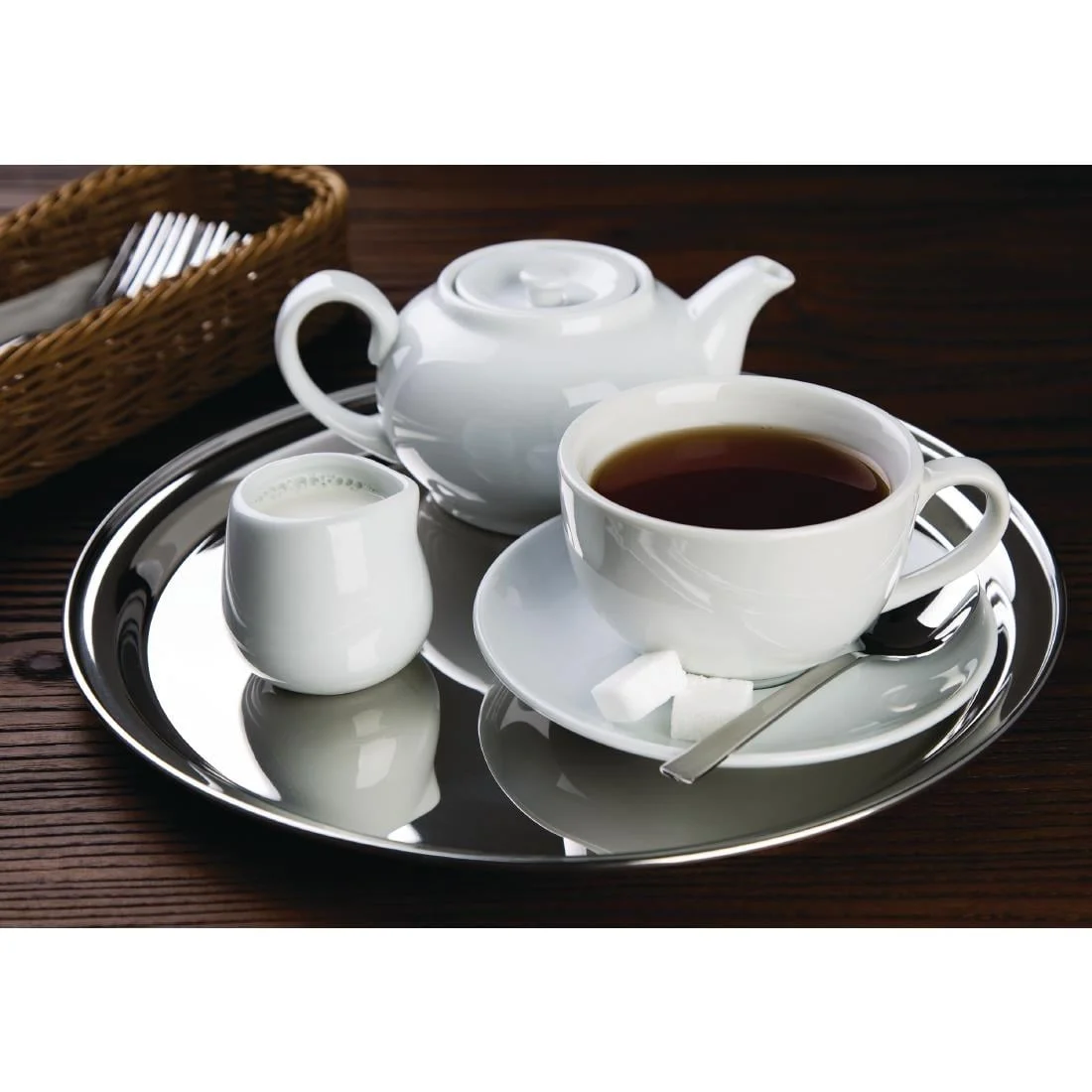 Olympia Round Serving Tray 305mm - Image 8