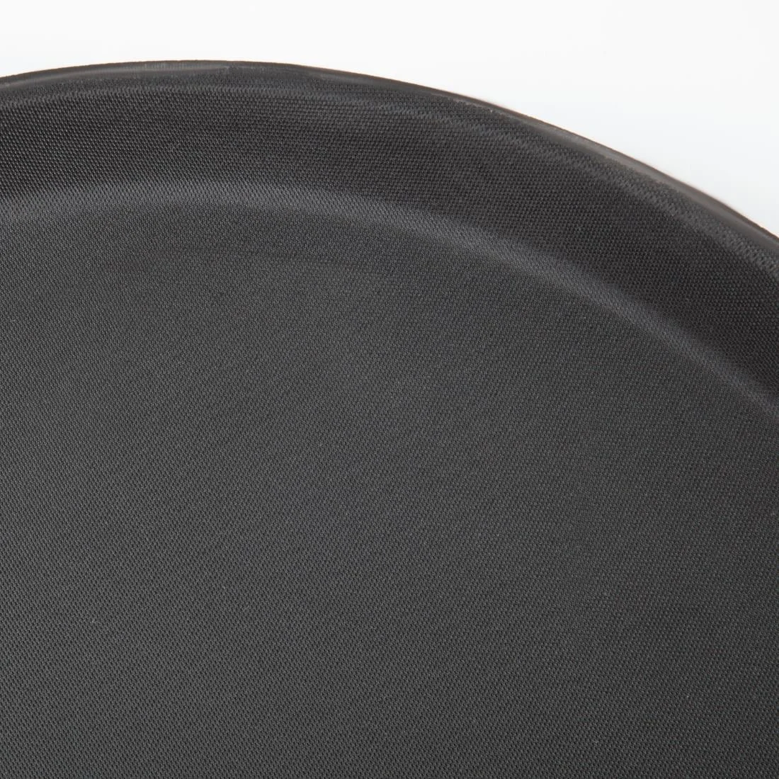 Kristallon Fibreglass Round Non Slip Tray Black 14 in - Image 7