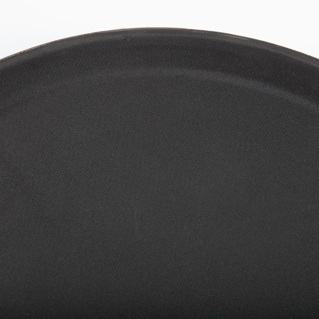 Kristallon Fibreglass Round Non Slip Tray Black 16 in - Image 7
