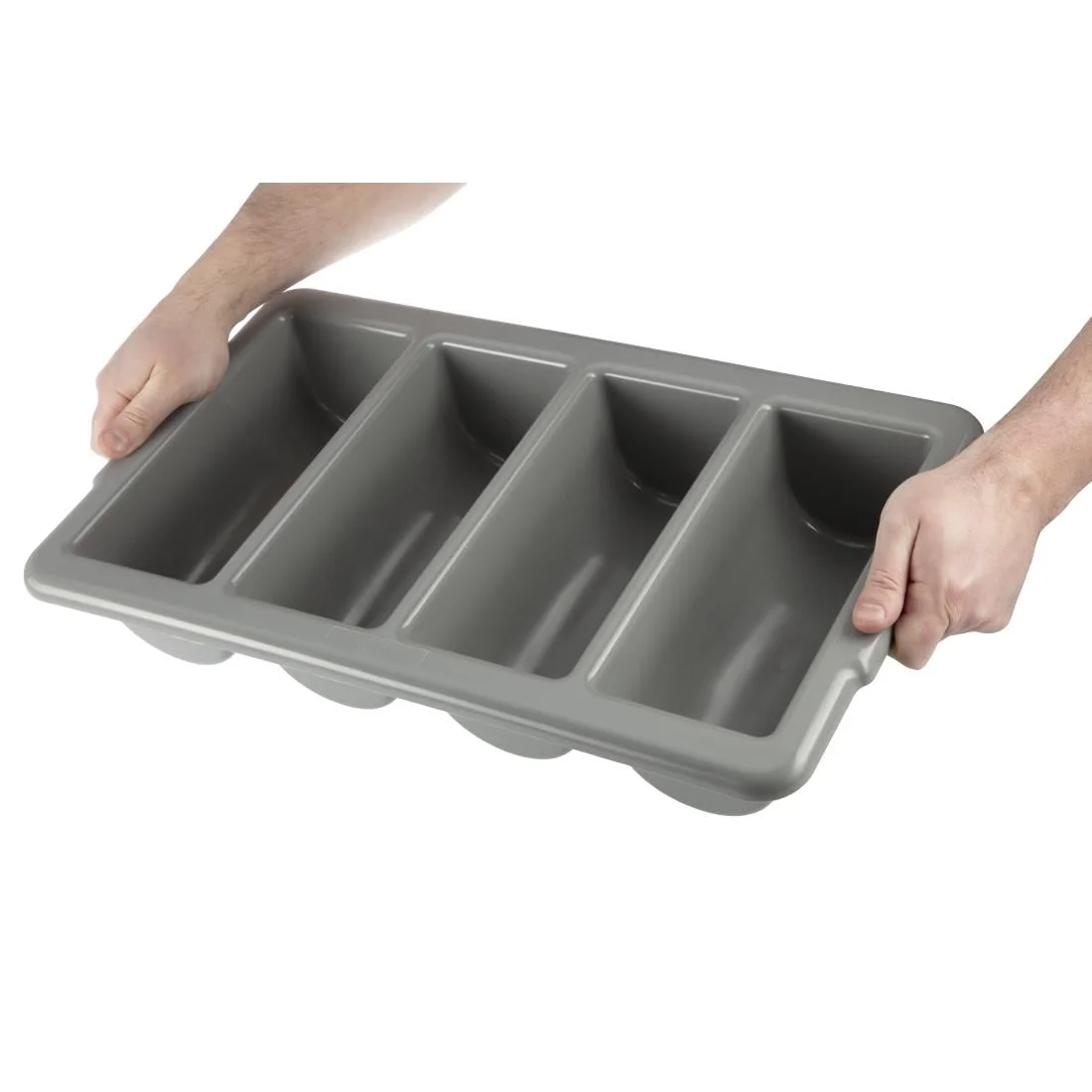 Kristallon Stackable Plastic Cutlery Tray Large - Image 3