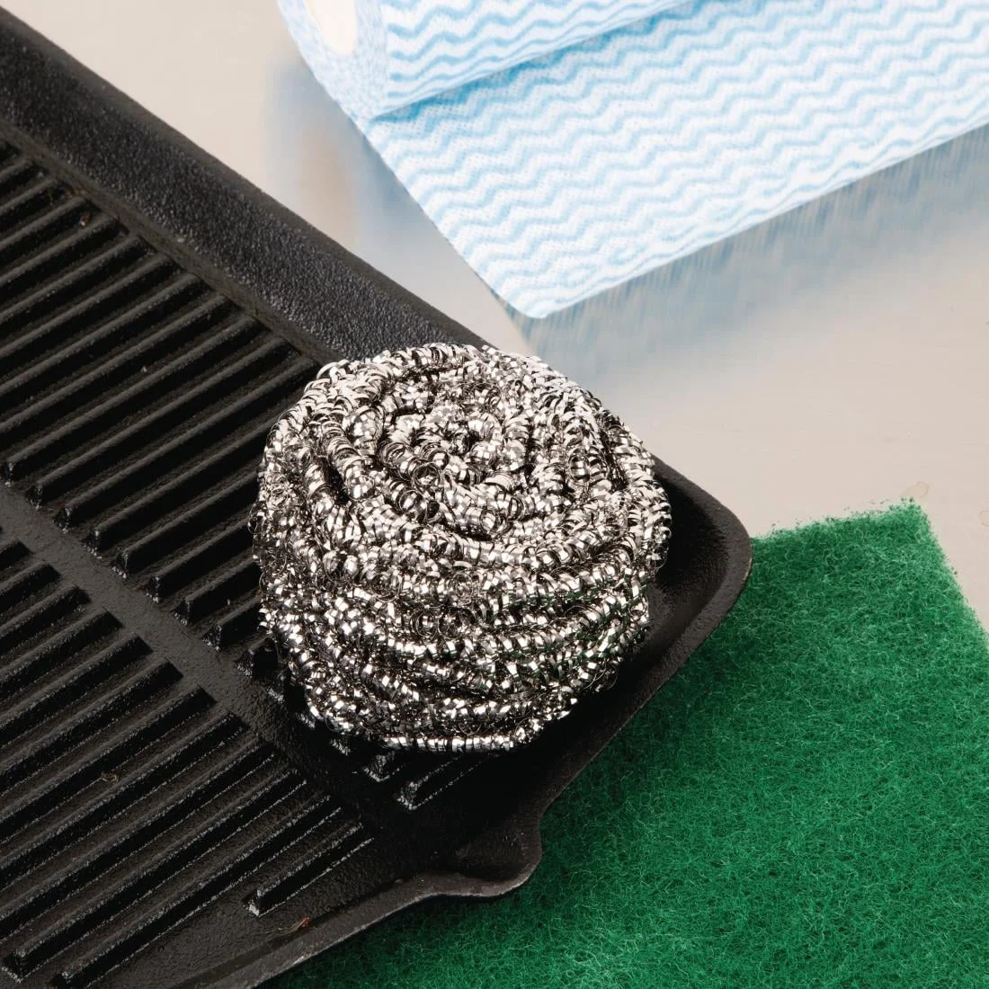 Jantex Stainless Steel Scrubber - Image 4