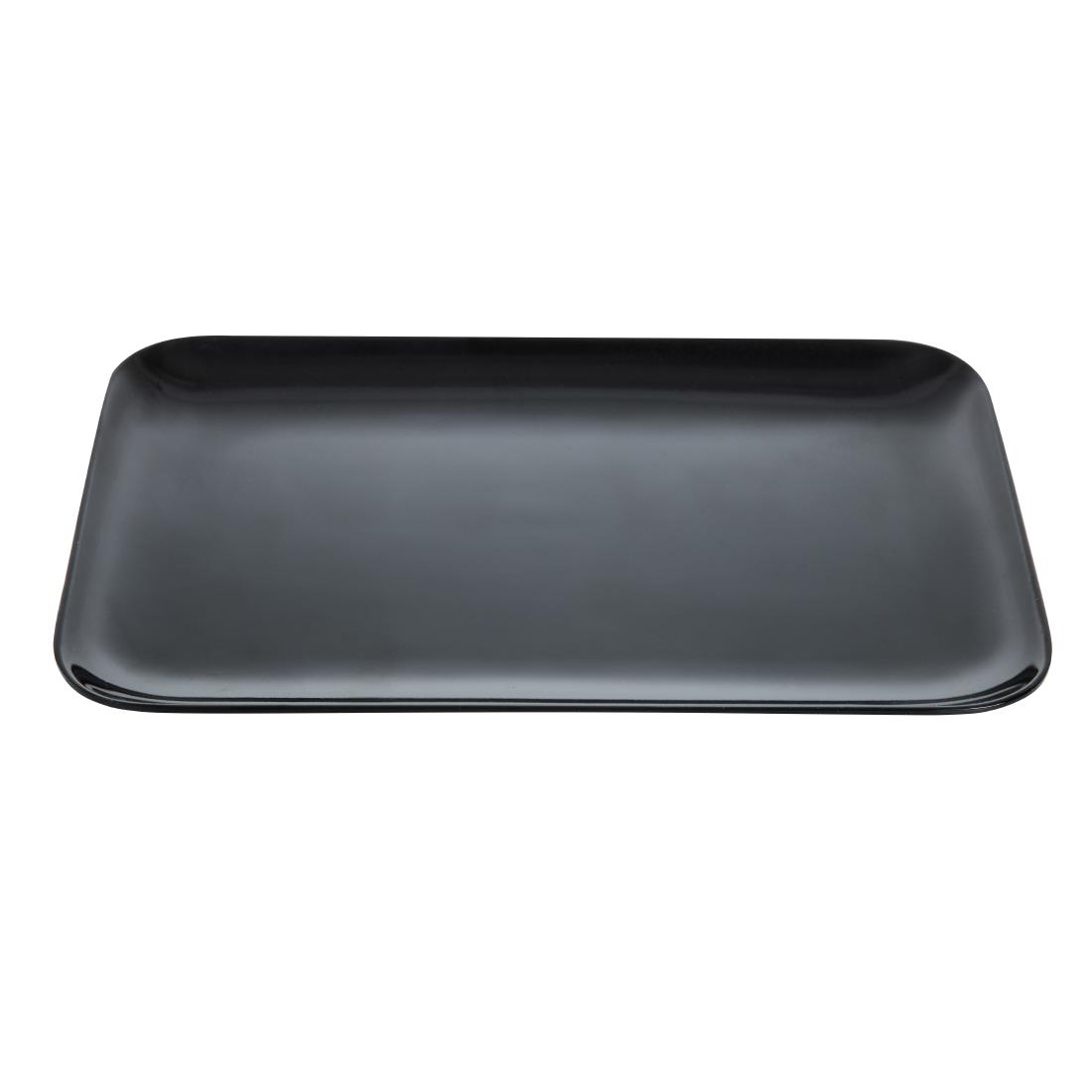 Rectangular Black Medium Platter