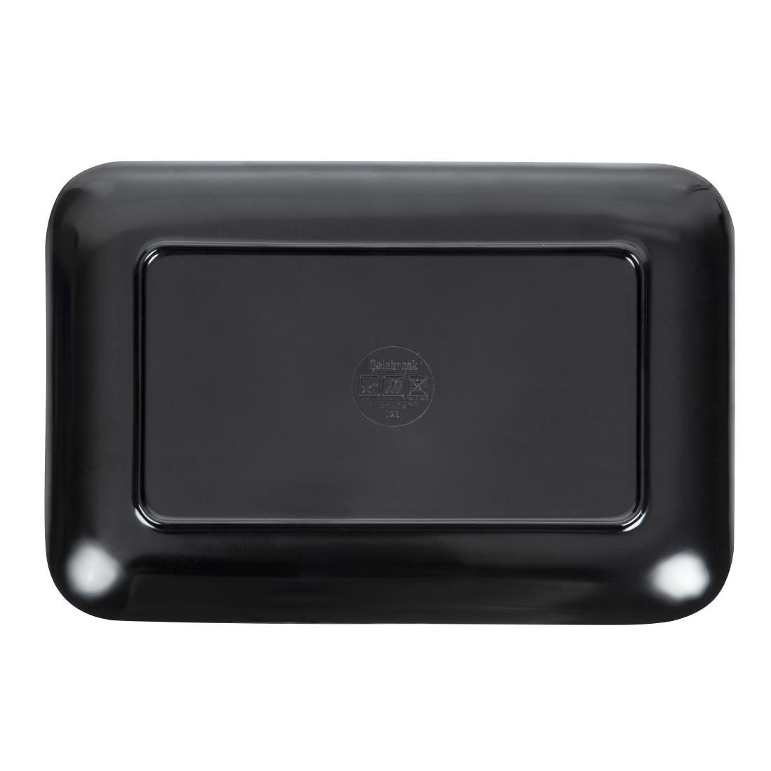 Rectangular Black Medium Platter