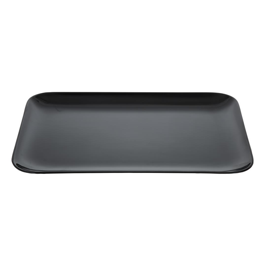 Rectangular Black Large Platter