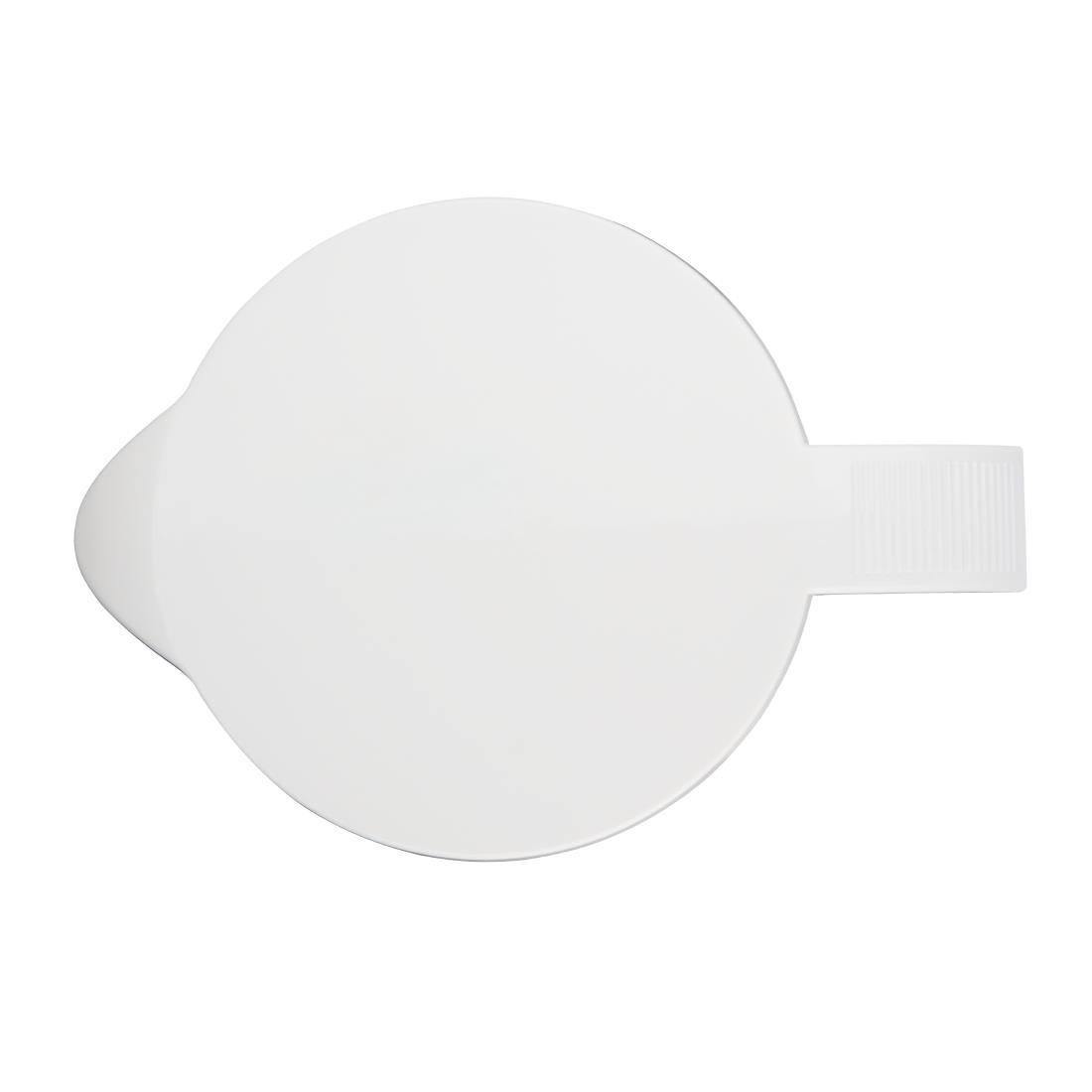 White ABS Lid for 0.9Ltr Jug