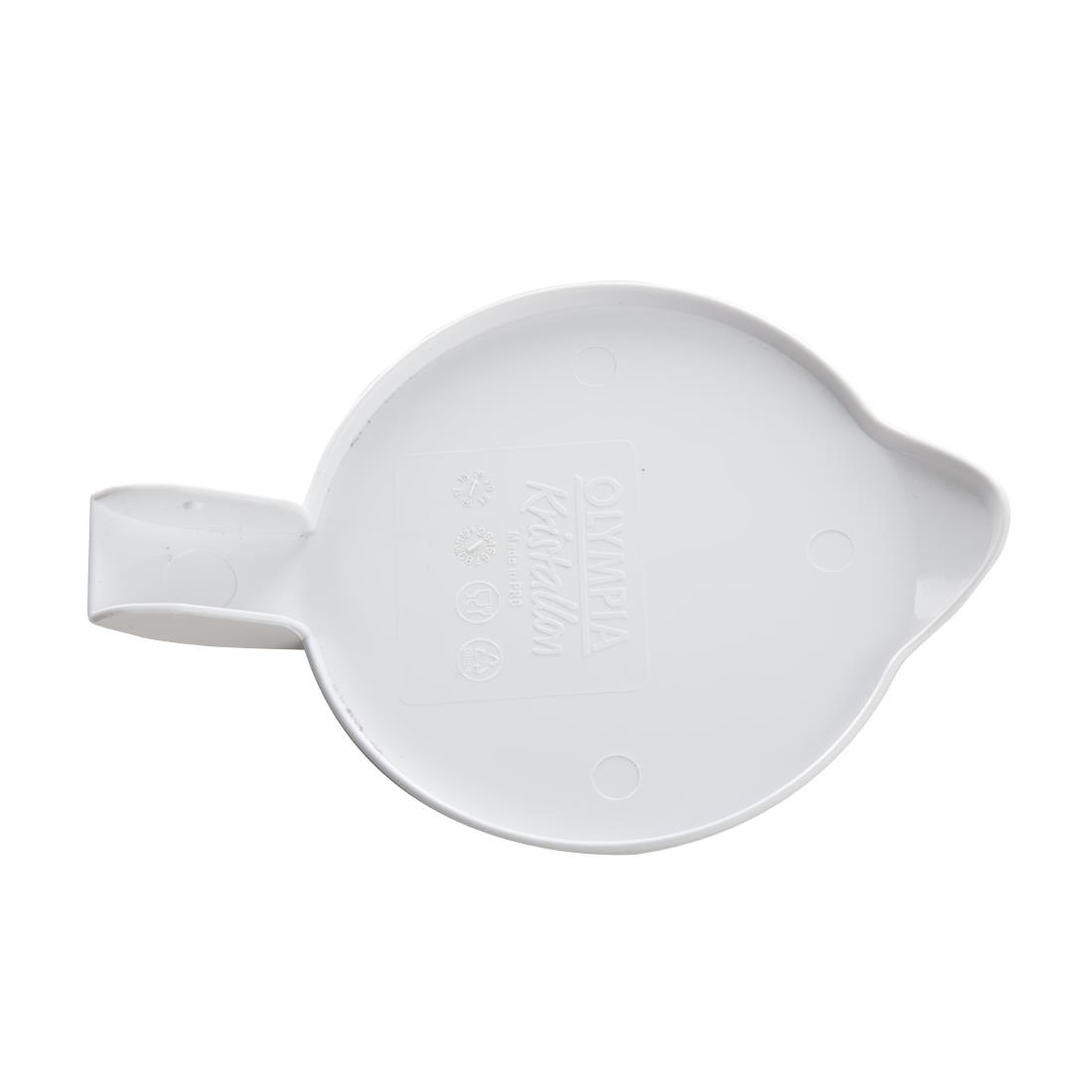 White ABS Lid for 0.9Ltr Jug