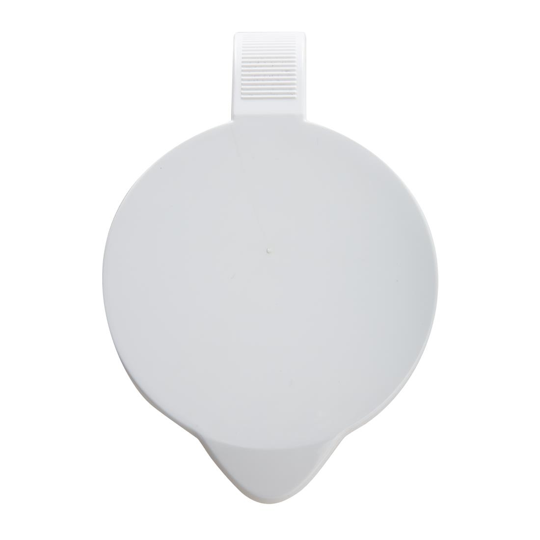 White ABS Lid for 0.9Ltr Jug