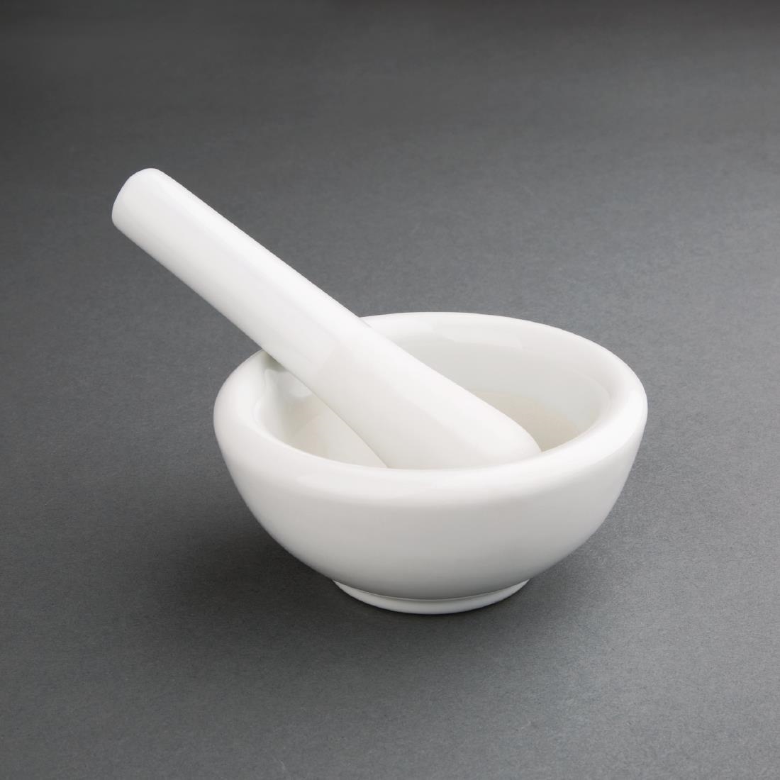 Vogue Porcelain Pestle and Mortar