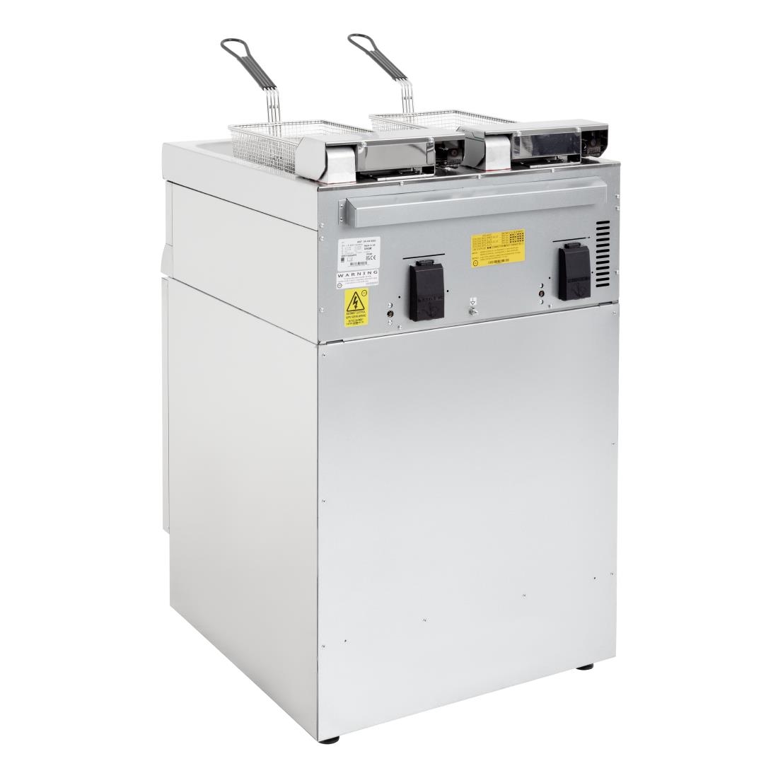 Lincat Silverlink 600 Free Standing Double Electric Fryer J12