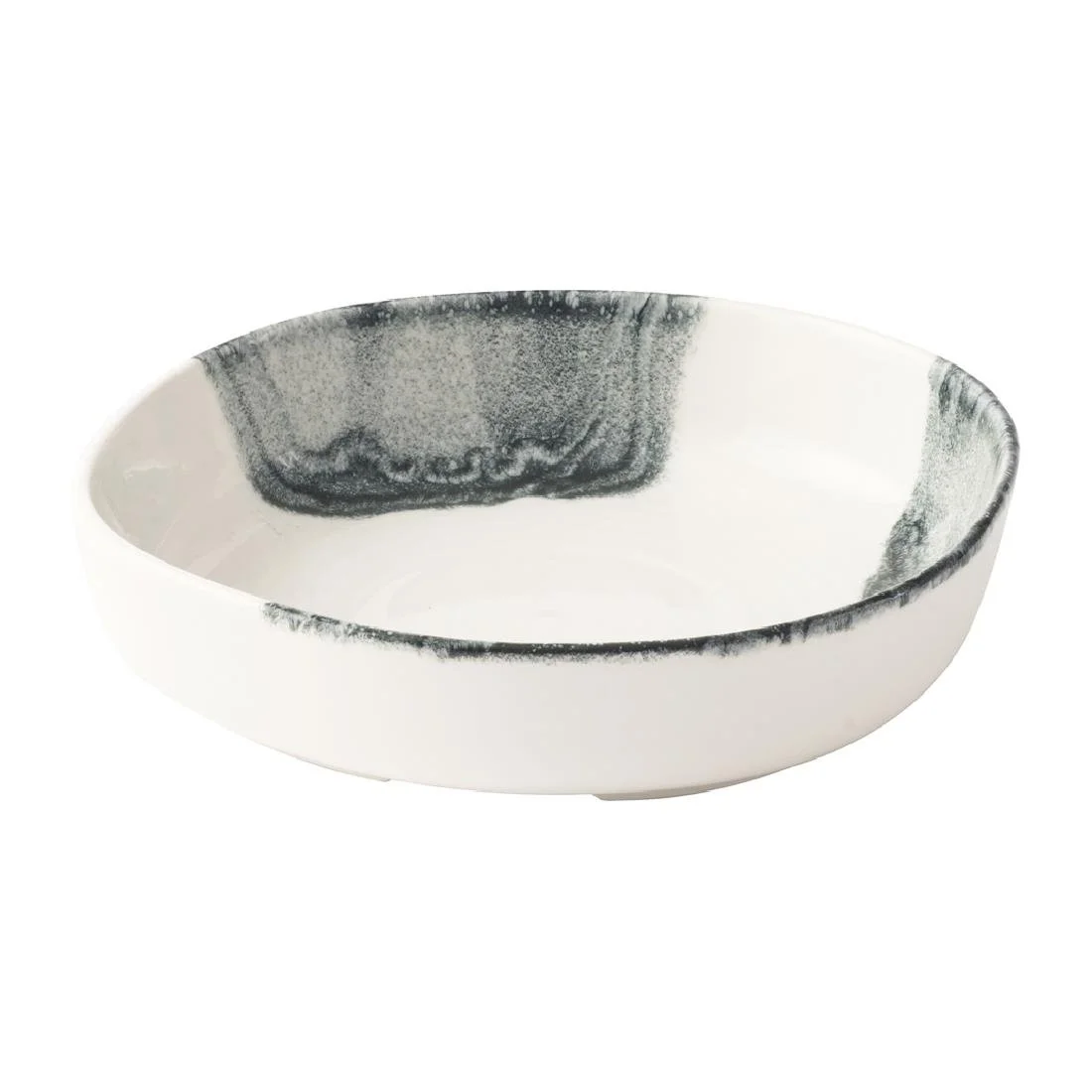 Churchill Tide Black Organic Walled Bowls 200mm (6 Pack) - Image 2