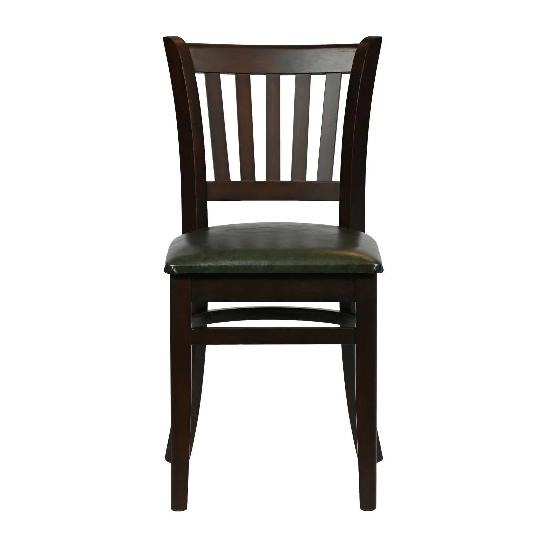 Turin Dining Table with 4 Manhattan Chairs in Dark Walnut with Bison Cedar - Image 2