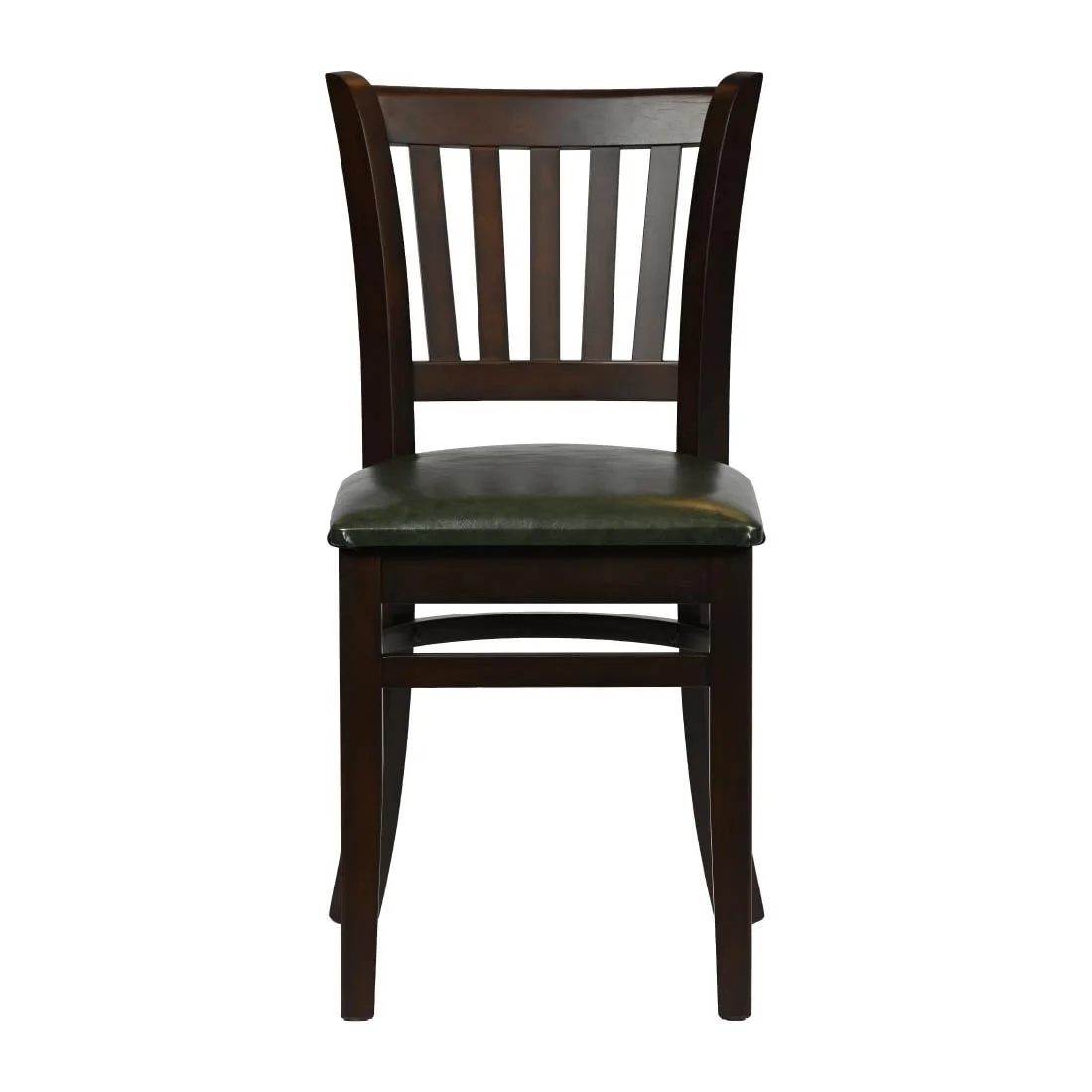 Turin Dining Table with 4 Manhattan Chairs in Dark Walnut with Bison Cedar - Image 2