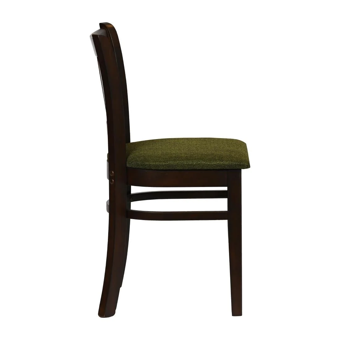 Turin Dining Tables with 4 Manhattan Chairs in Dark Walnut with Shetland Forest - Image 4