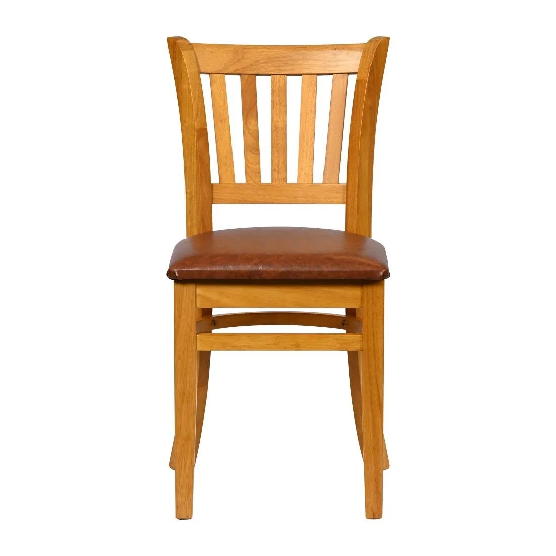 Turin Dining Tables with 4 Manhattan Chairs in Soft Oak with Bison Tan - Image 3