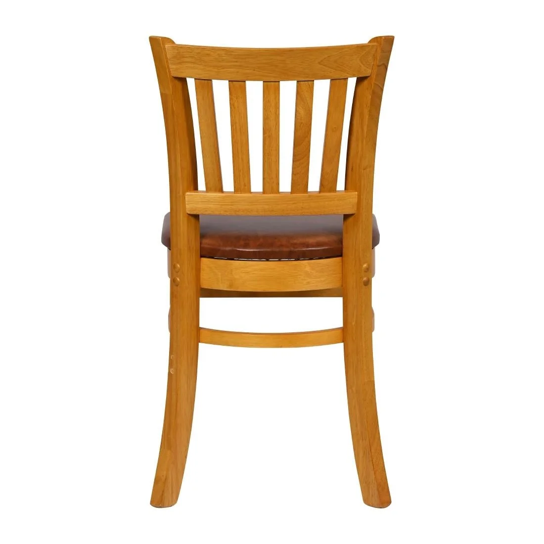 Turin Dining Tables with 4 Manhattan Chairs in Soft Oak with Bison Tan - Image 5