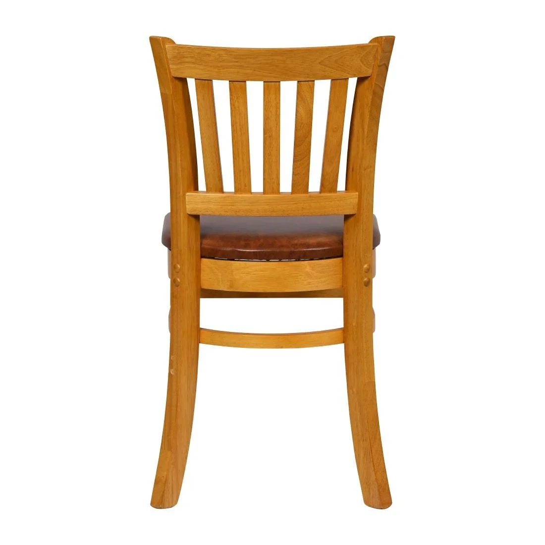 Turin Dining Tables with 4 Manhattan Chairs in Soft Oak with Bison Tan - Image 5