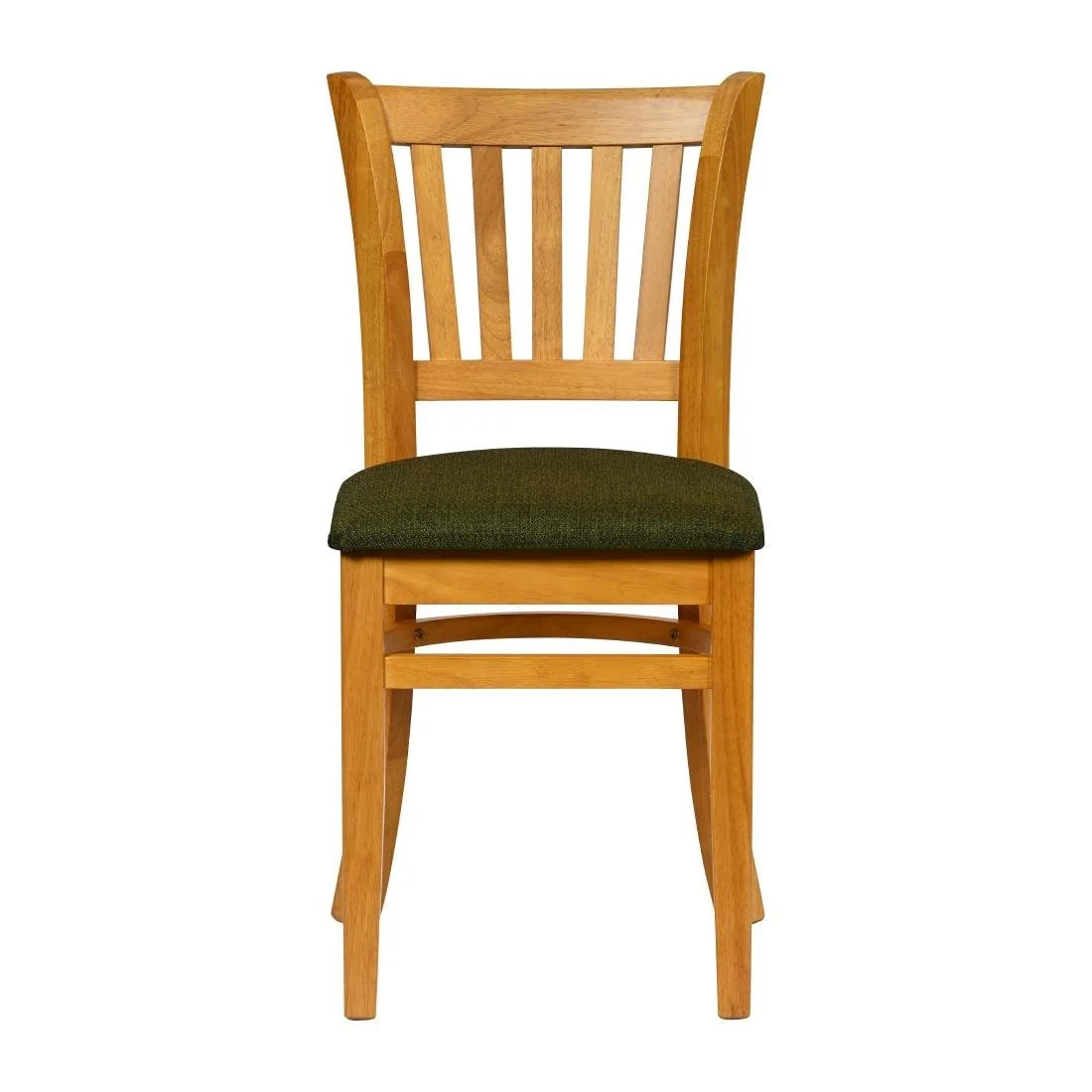 Turin Dining Table with 4 Manhattan Chairs in Soft Oak with Shetland Forest - Image 3