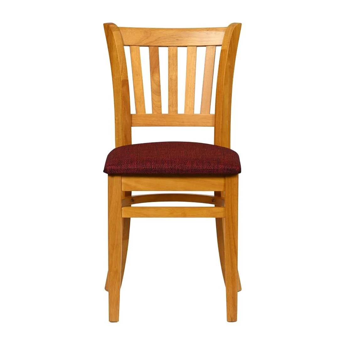 Turin Dining Table with 4 Manhattan Dining Chairs Soft Oak with Shetland Scarlett - Image 3