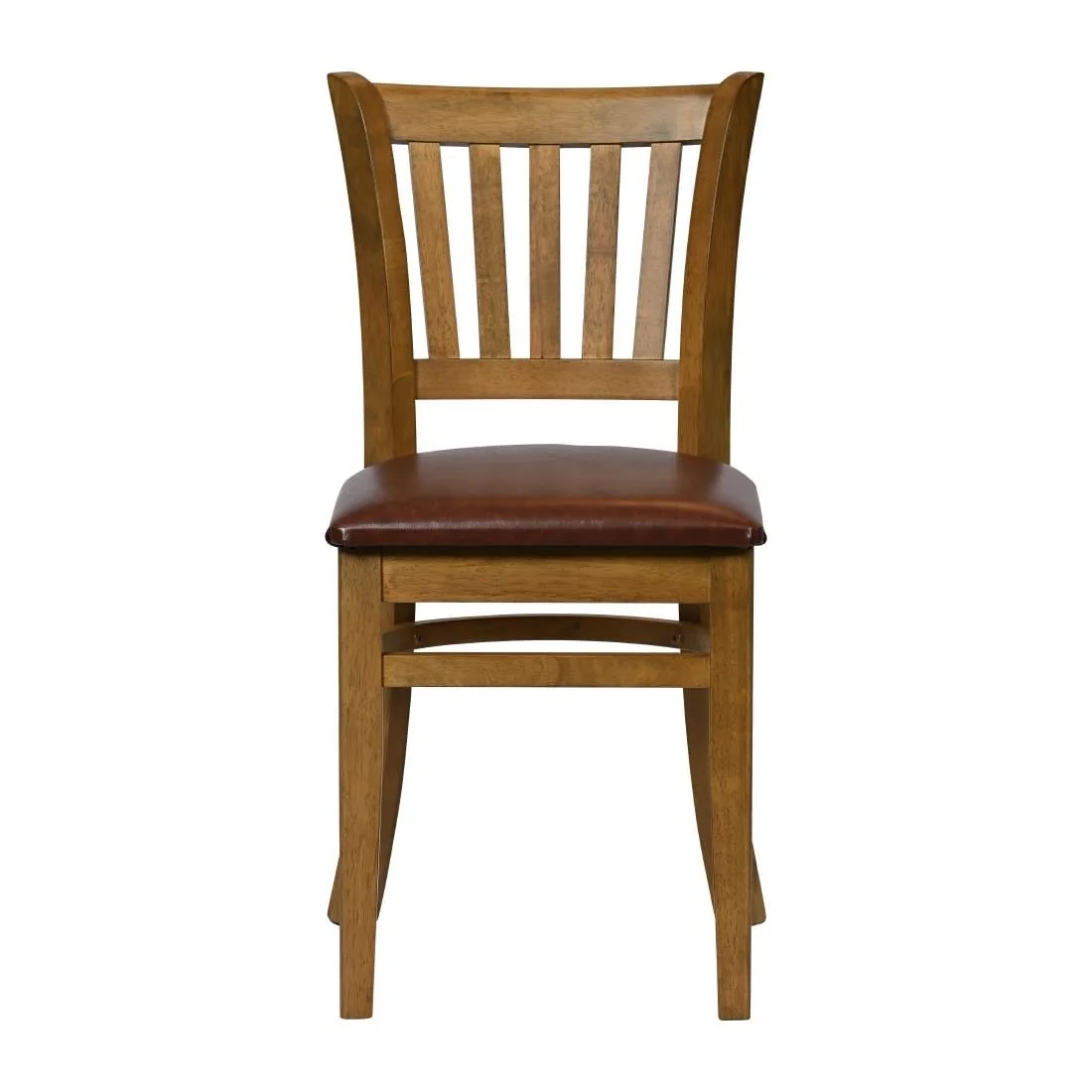 Turin Dining Table with 4 Manhattan Chairs in Weathered Oak with Bison Espresso - Image 3