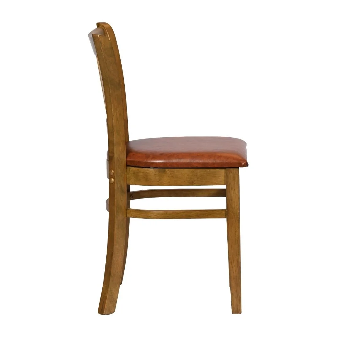 Turin Dining Table with 4 Manhattan Dining Chairs Weathered Oak with Bison Tan - Image 4