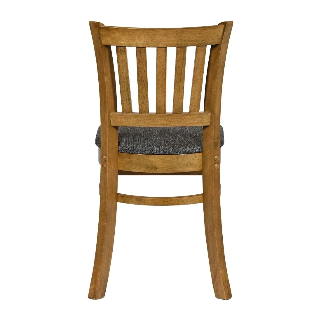 Turin Dining Table with 4 Manhattan Chairs in Weathered Oak with Shetland Smoke - Image 5