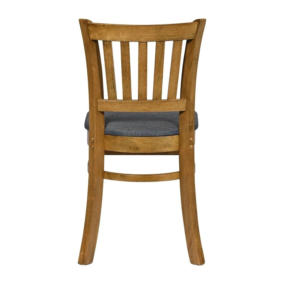 Turin Dining Table with 4 Manhattan Chairs in Weathered Oak with Shetland Sea - Image 5