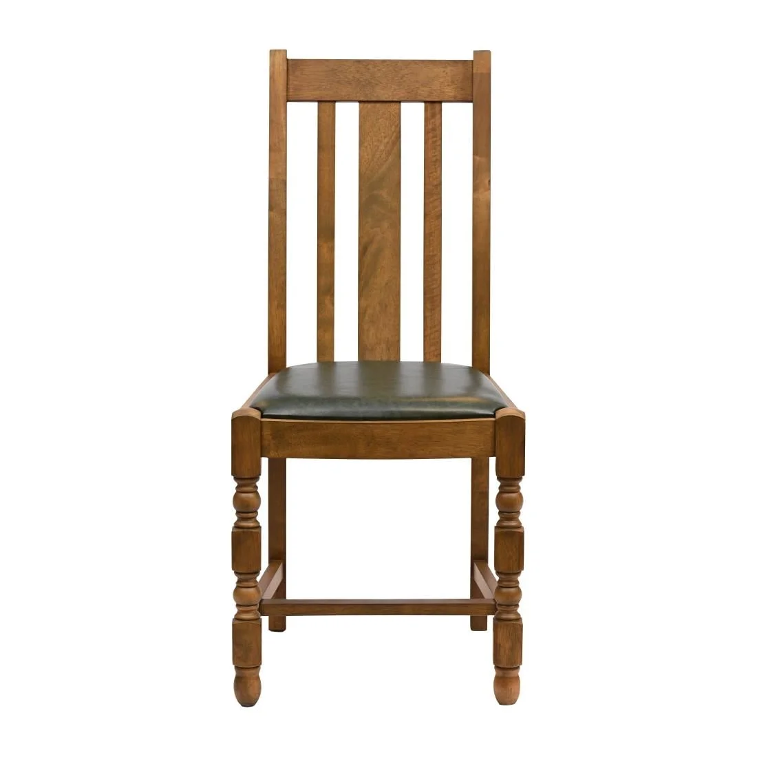 Thame Dining Chairs in Weathered Oak with Bison Cedar Seat (6 Pack) - Image 3