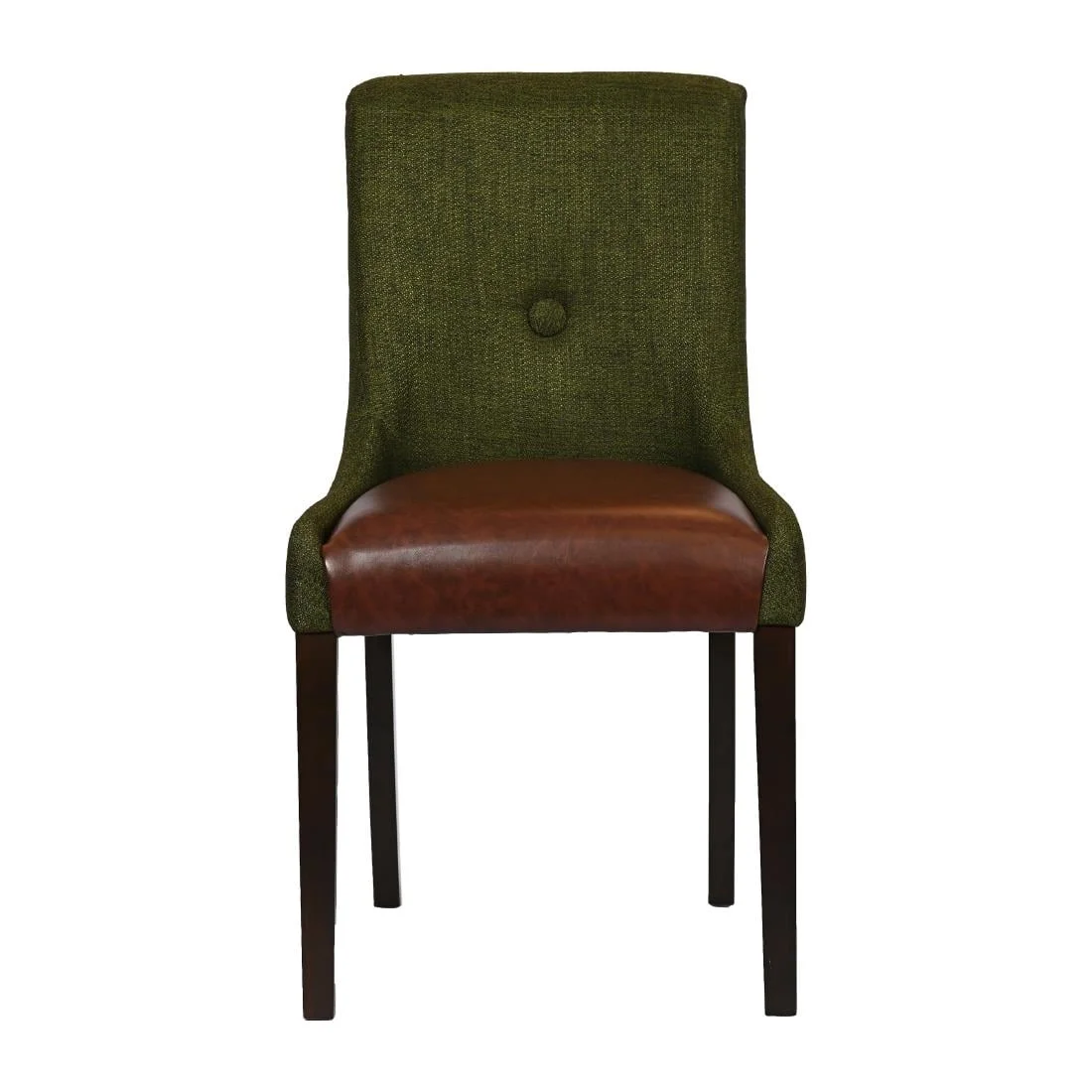 Bath Walnut Dining Chairs with Forest Back & Espresso Seat (6 Pack) - Image 3