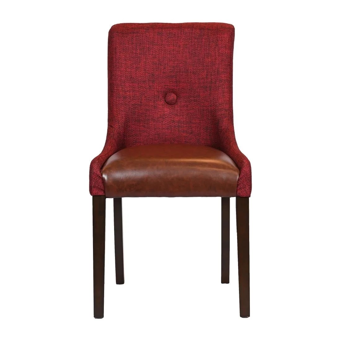 Bath Walnut Dining Chairs with Scarlett Back & Espresso Seat (6 Pack) - Image 3