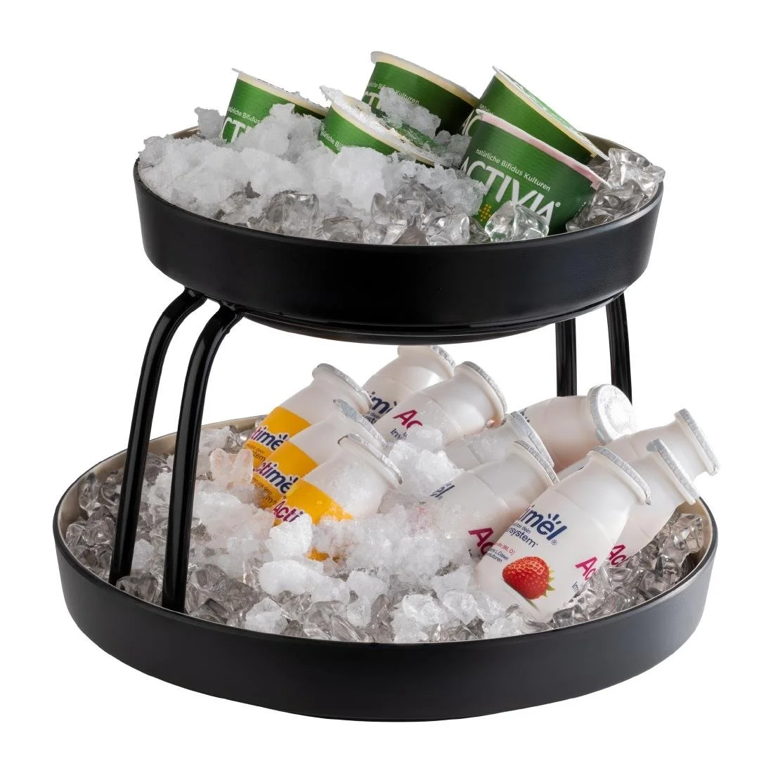 APS Frida Bowls with Drip Trays Insert 255mm (2 Pack) - Image 2
