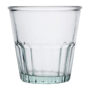 Olympia Recycled Glasses Fluted Rocks Tumblers 250ml (6 Pack)