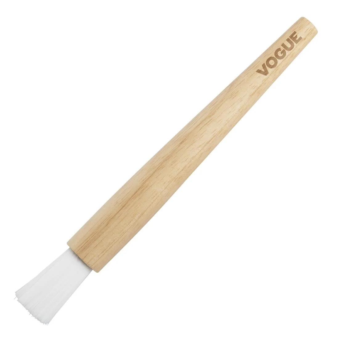 Vogue Wooden Handle Round Pastry Brush 25mm - Image 1