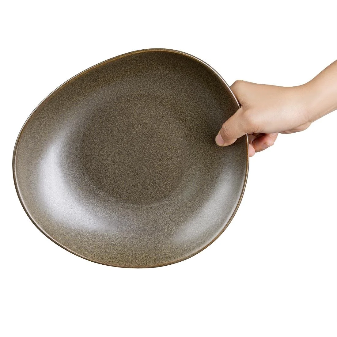 Olympia Ember Triangle Bowls Mahogany 245x220mm (4 Pack) - Image 8