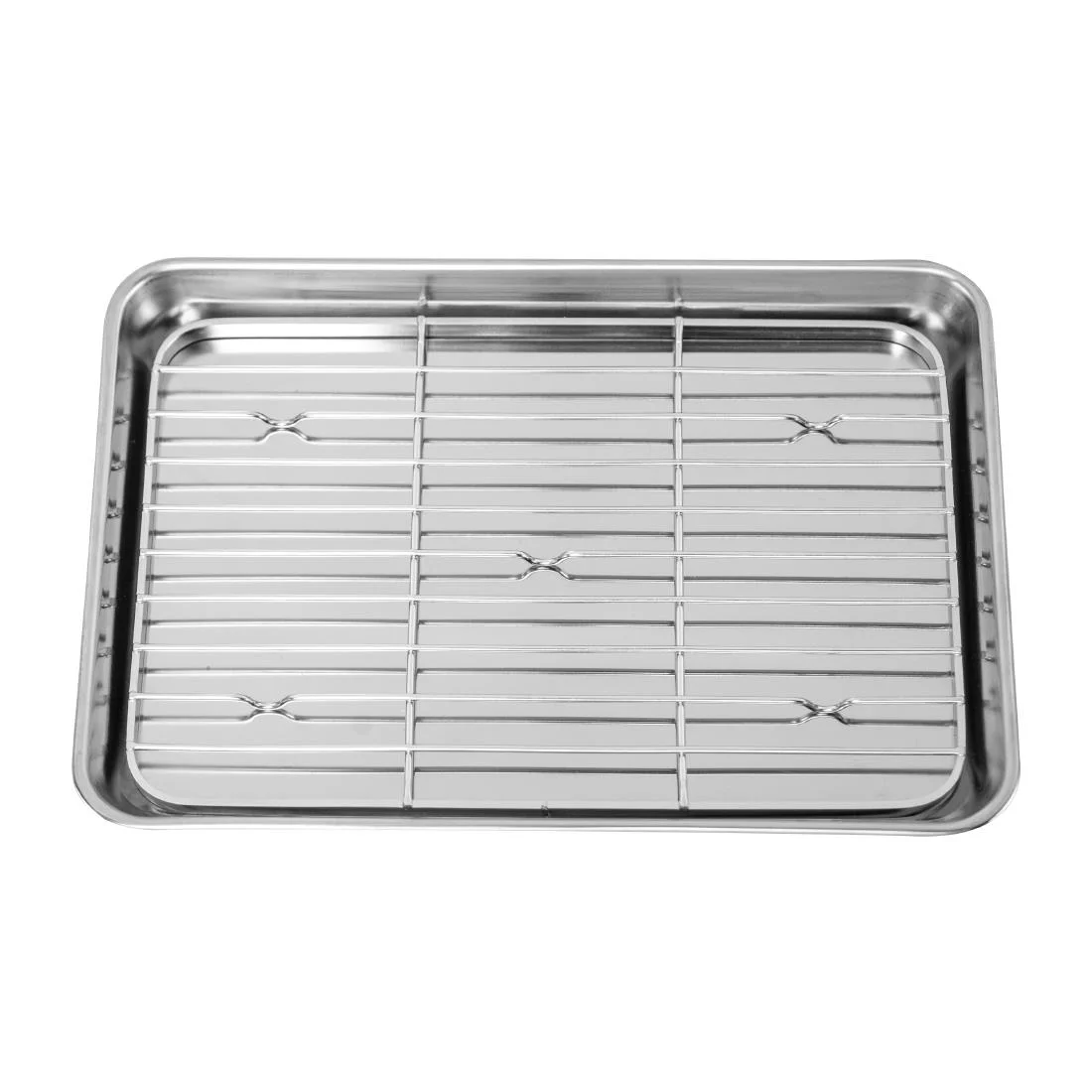 Clover Japanese Chef Tray 18-8 140x200mm - Image 2