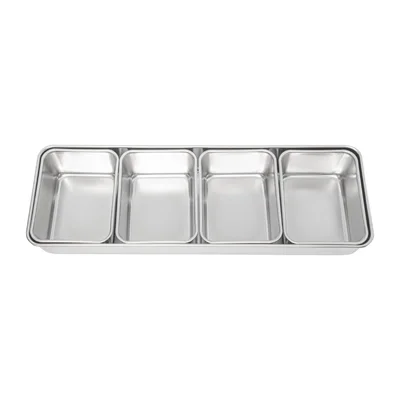 Clover Japanese Yakumi Pan Condiment Holder with 4 Large Inserts