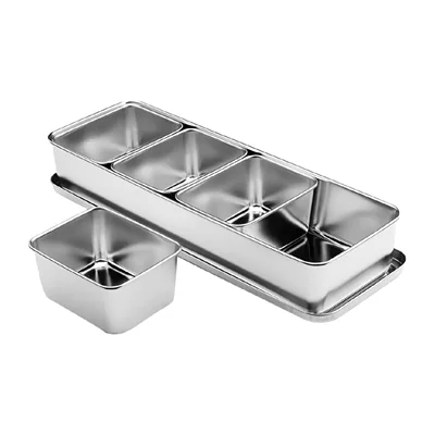 Clover Japanese Yakumi Pan Condiment Holder with 4 Large Inserts - Image 2