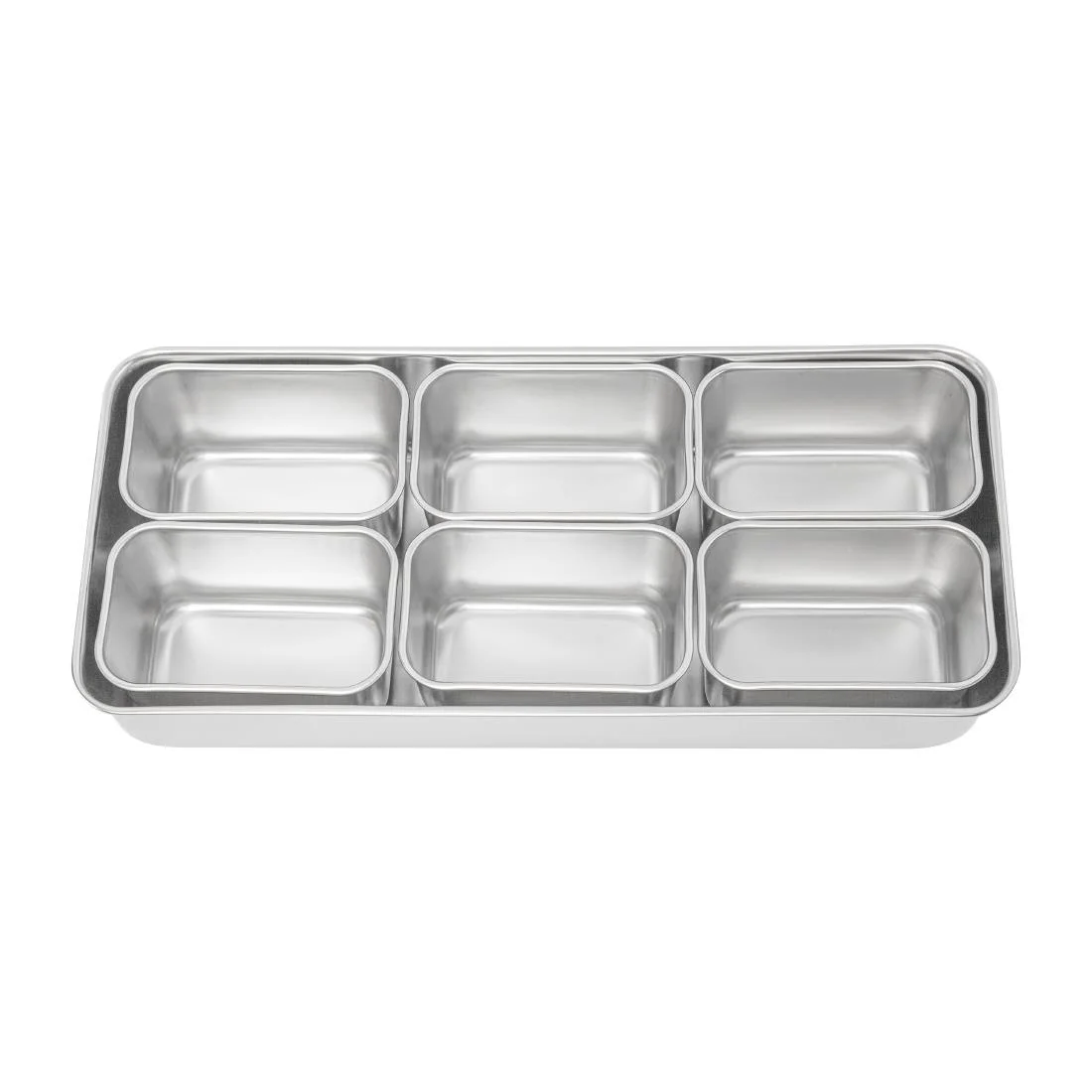 Clover Japanese Yakumi Pan Condiment Holder with 6 Small Inserts - Image 1