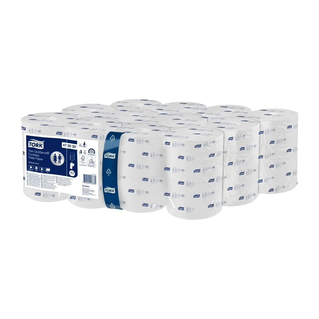 Tork OptiServe Coreless Toilet Paper White T7 (24 Pack) - Image 3