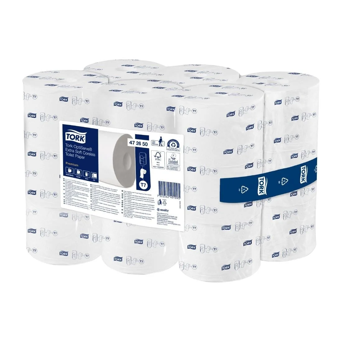 Tork OptiServe Extra Soft Coreless Toilet Paper White T7 (18 Pack) - Image 2