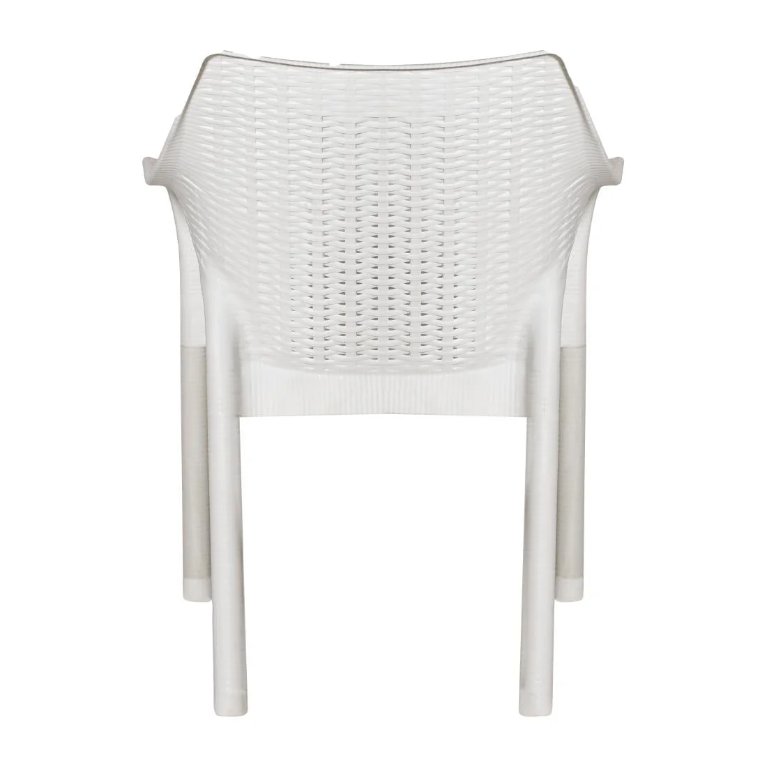 Bolero Elements Polypropylene Armchairs Snow (4 Pack) - Image 5