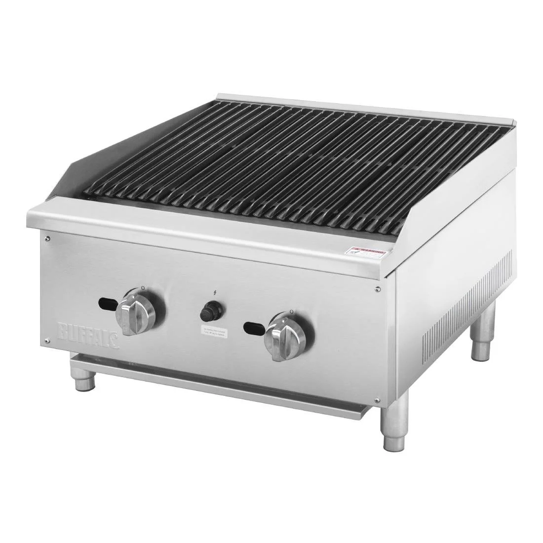 Buffalo Countertop Gas Chargrill 600mm - Image 3