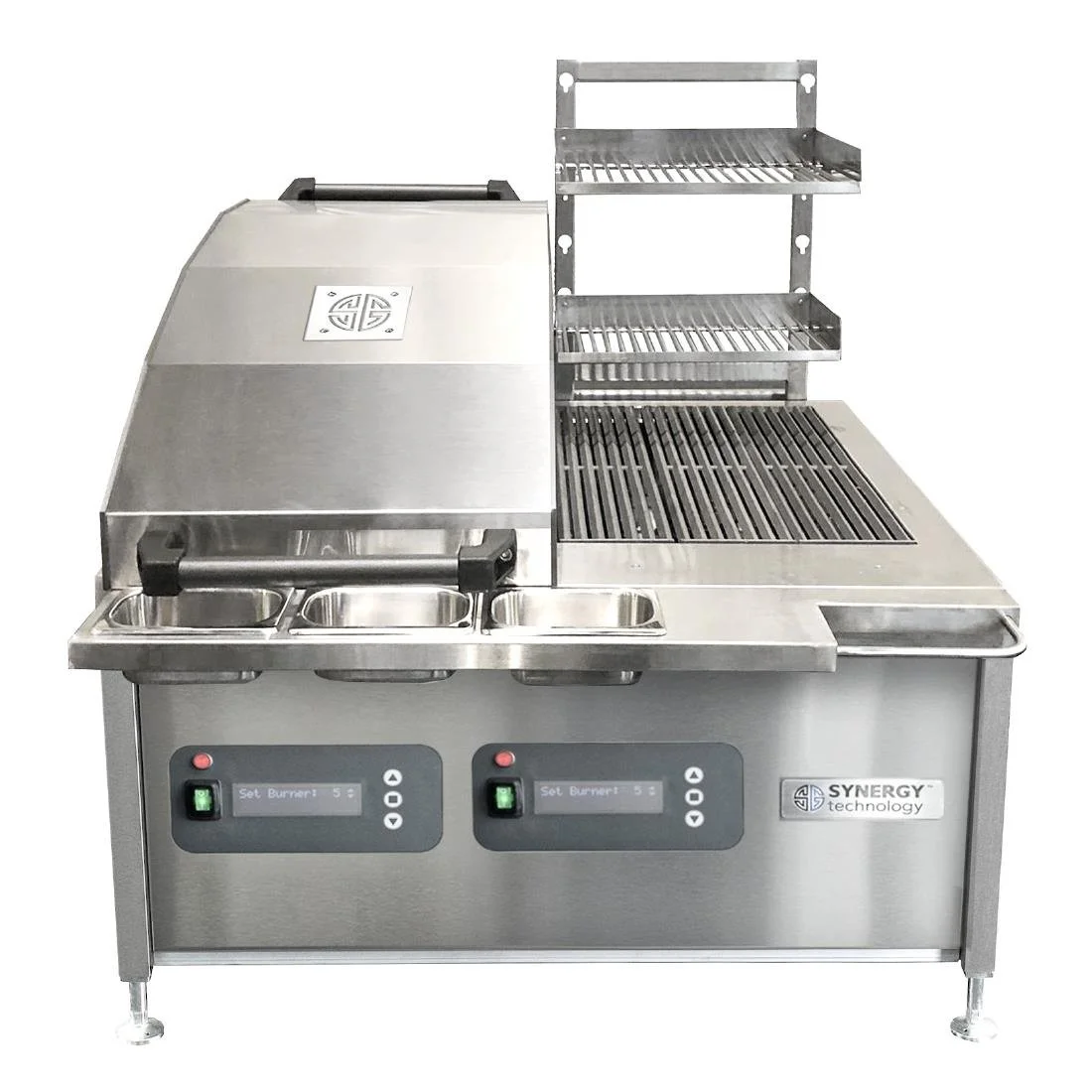 Synergy Grill CharGo Chargrill Oven with Single Lid STCGO900DUAL