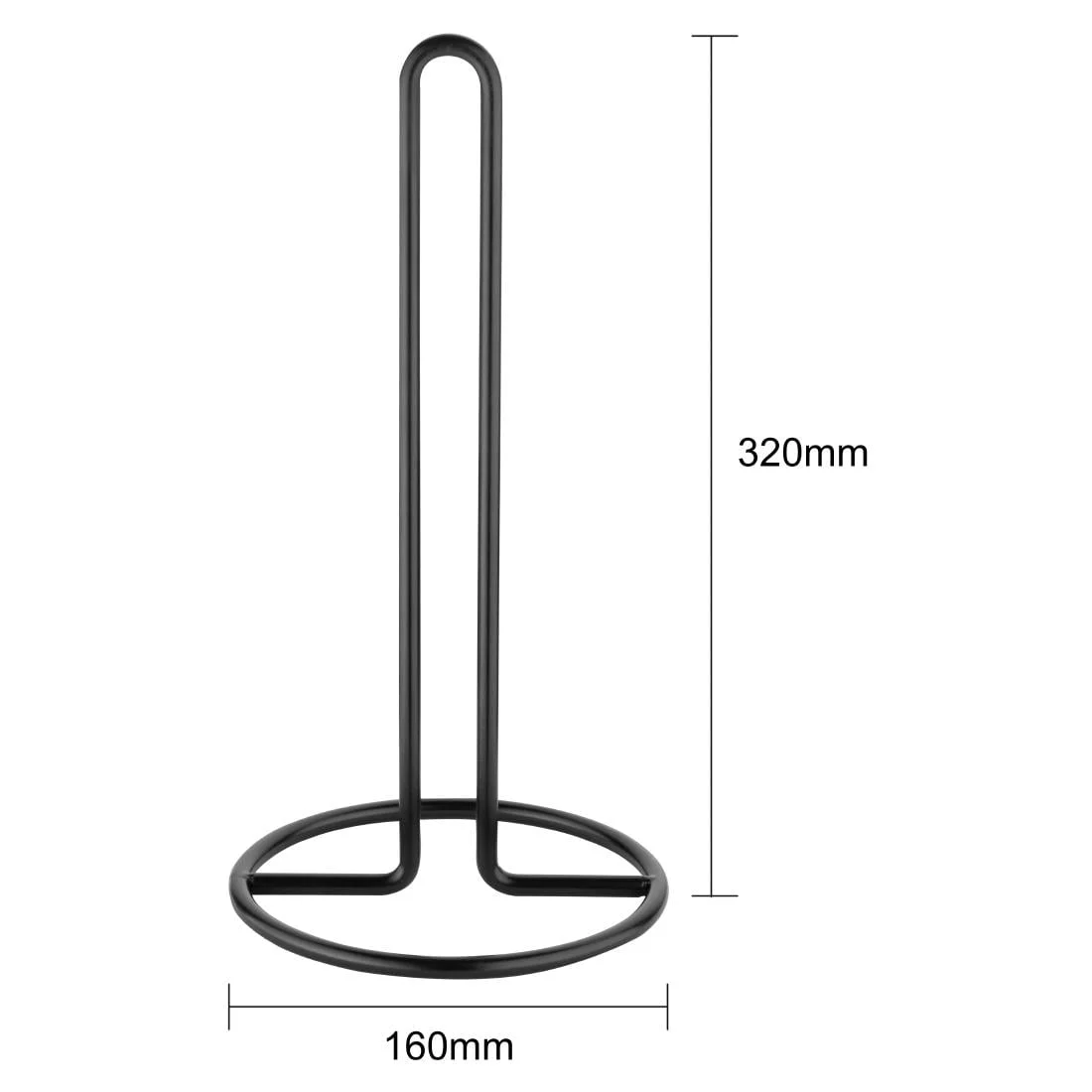 Jantex Kitchen Roll Holder Black - Image 5