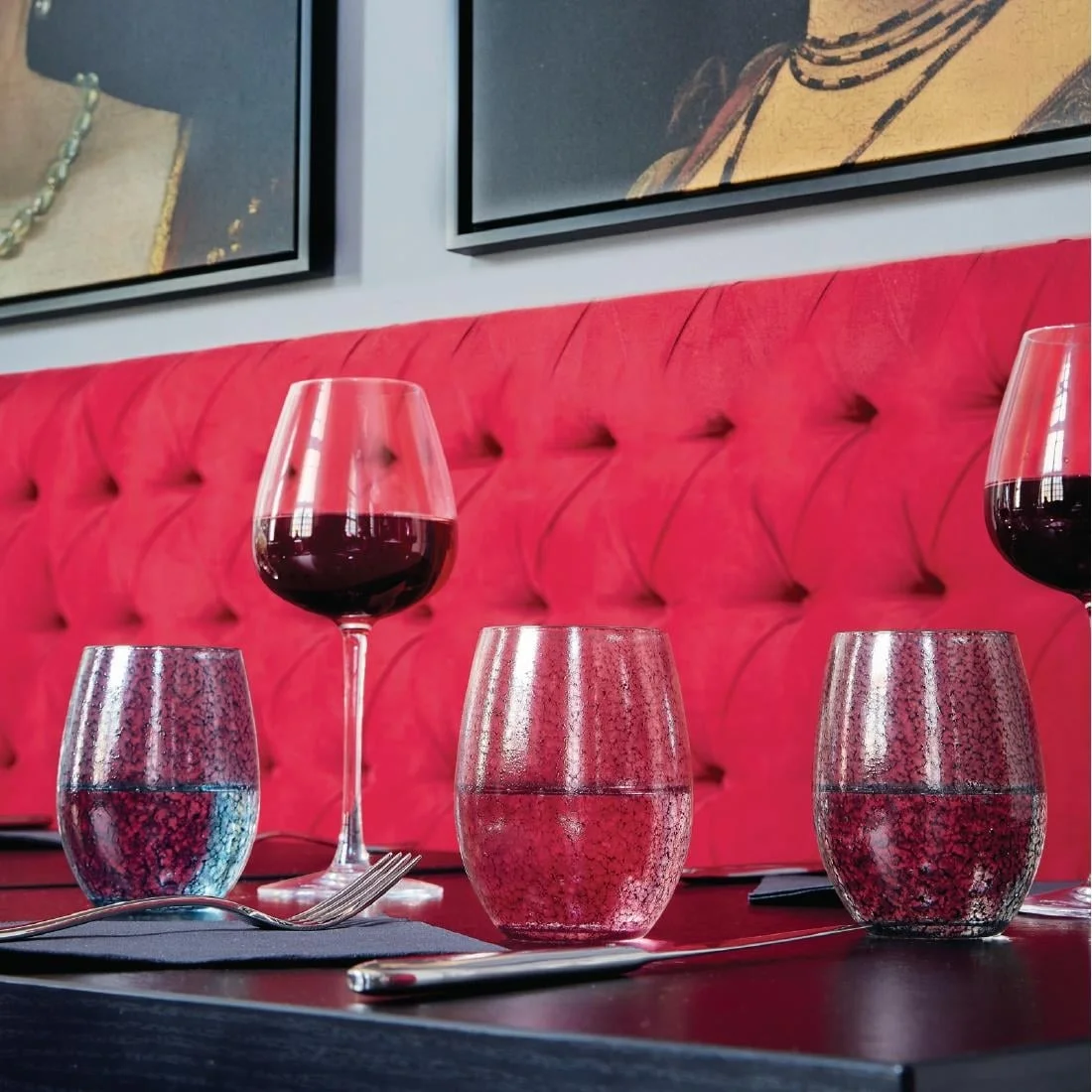 Chef & Sommelier Primary Red Handcraft Tumblers 360ml (24 Pack) - Image 4