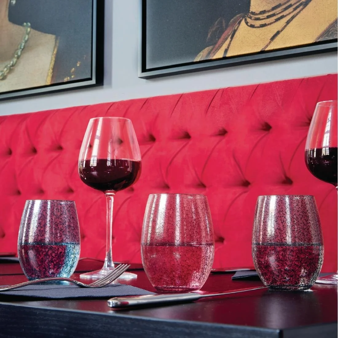 Chef & Sommelier Primary Red Handcraft Tumblers 360ml (24 Pack) - Image 4