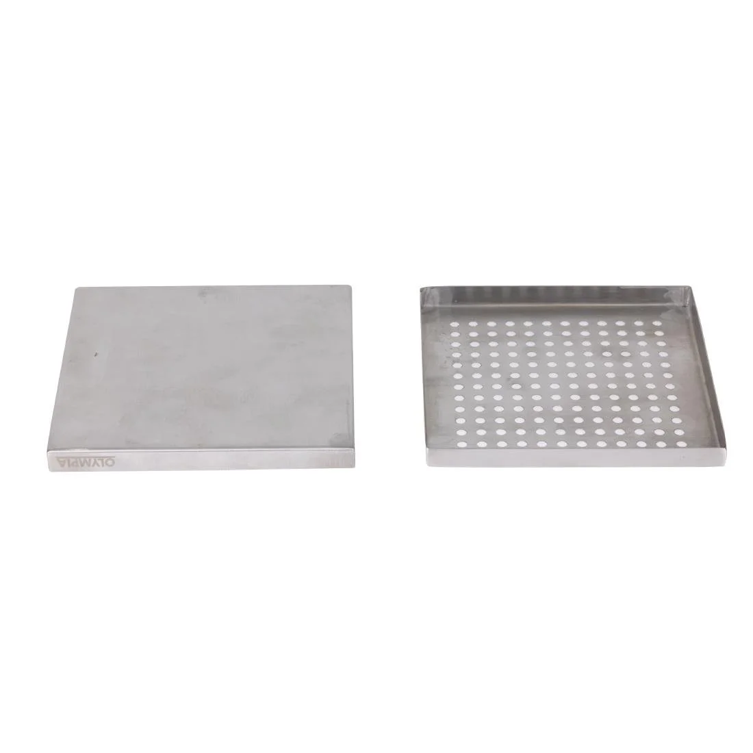Olympia Stainless Steel Drip Tray 150x150mm - Image 4