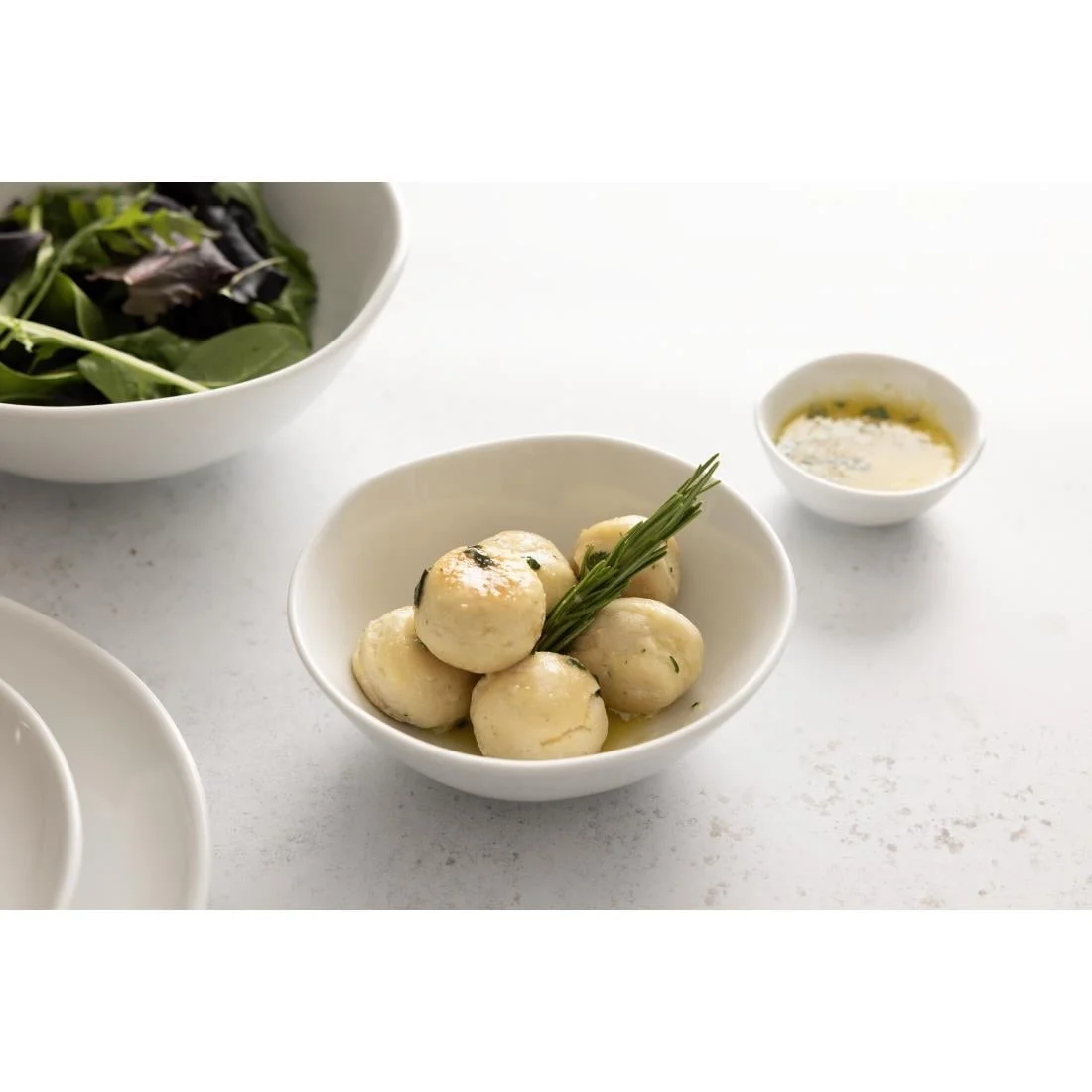 Olympia Chia Small Bowls White 155mm (6 Pack) - Image 5