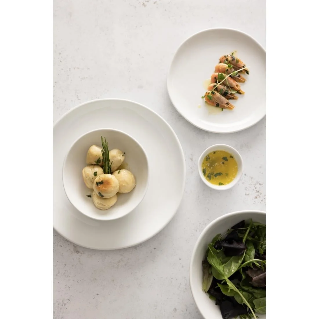 Olympia Chia Small Bowls White 155mm (6 Pack) - Image 4